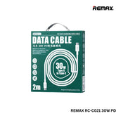 REMAX RC-C021 C-C  MARLIK SERIES 30W PD FAST CHARGING DATA CABLE (2M)